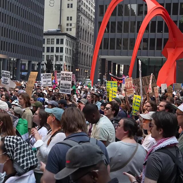 New York immigration protests coverage